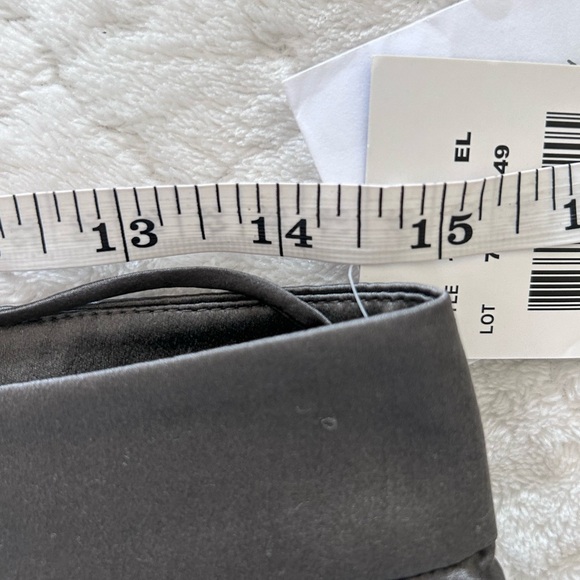 Ralph Lauren Black Label 100% Silk Gray Straight Pants Size 6 NWT - Picture 5 of 7